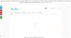 Desktop Screenshot of maresalento.com